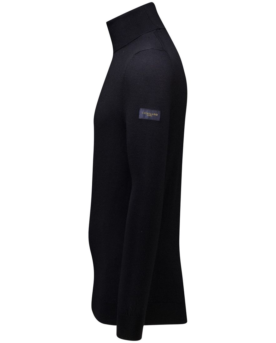Cavallaro Napoli coltrui zwart merinowol