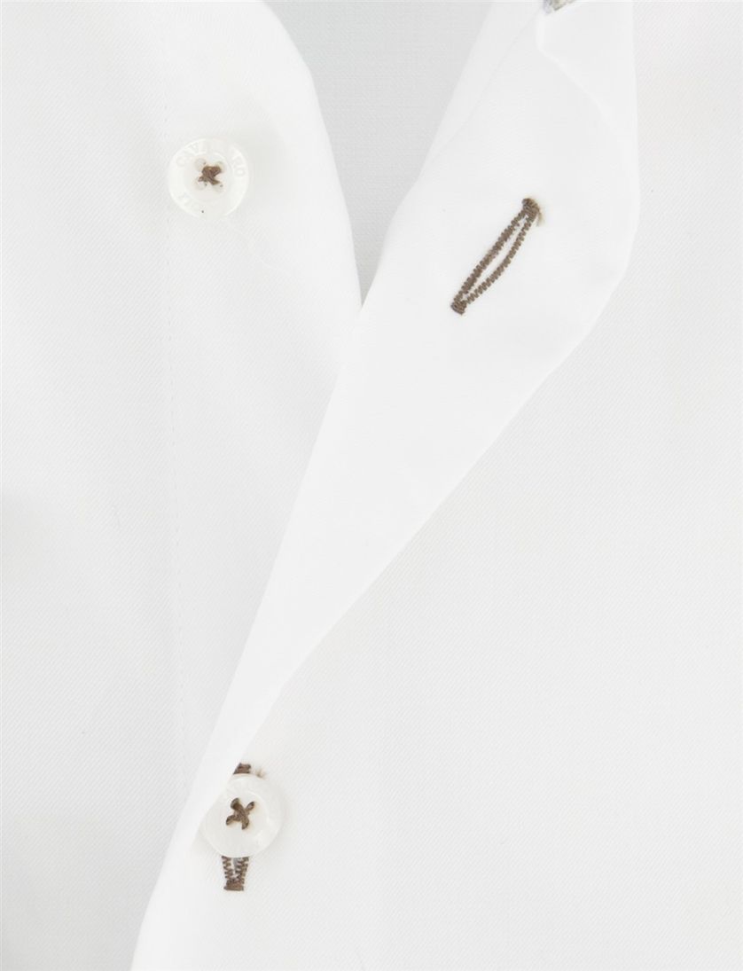 Cavallaro Luino overhemd ml 5 wit effen