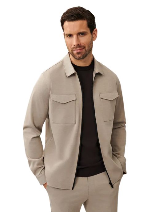 Cavallaro Zanico overshirt taupe