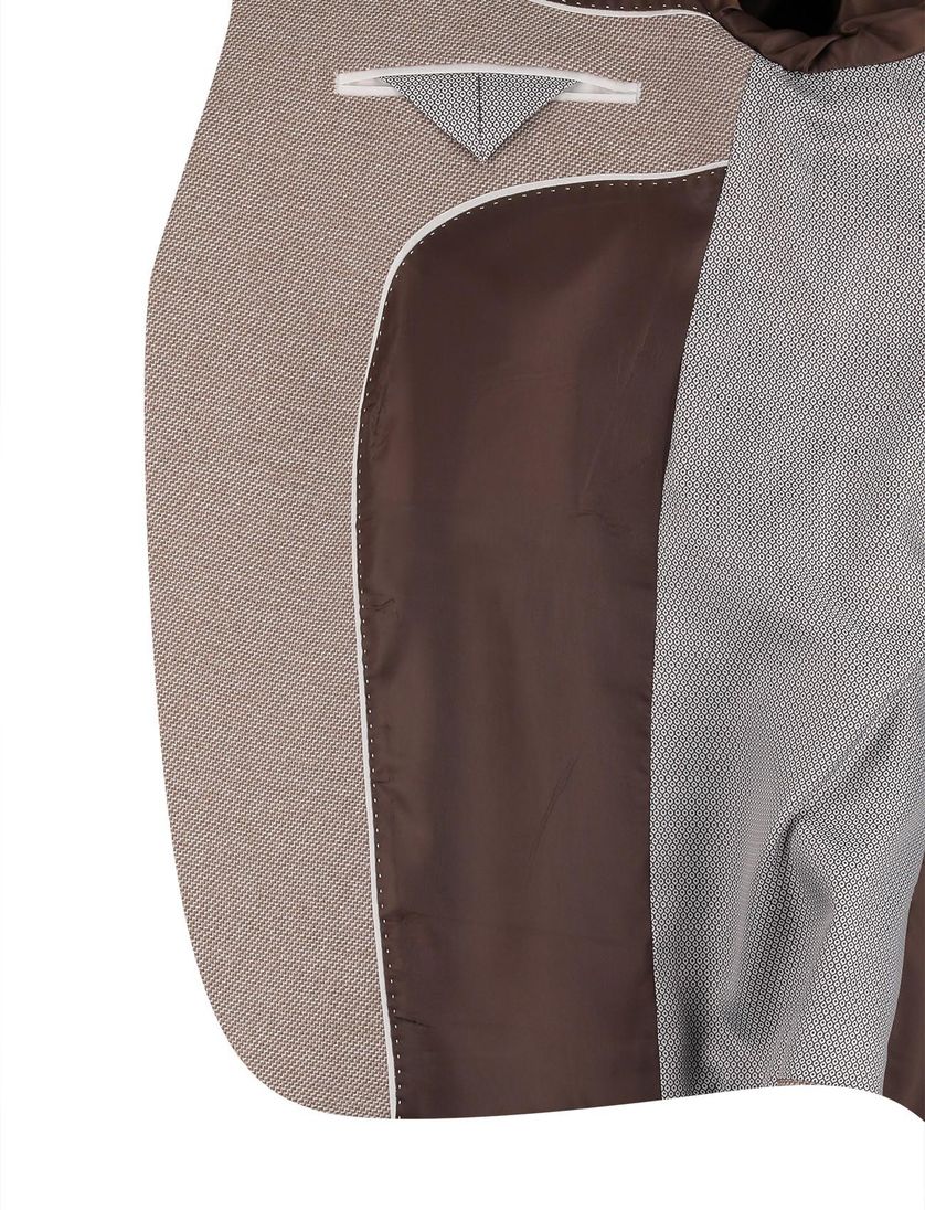 Portofino colbert beige geprint