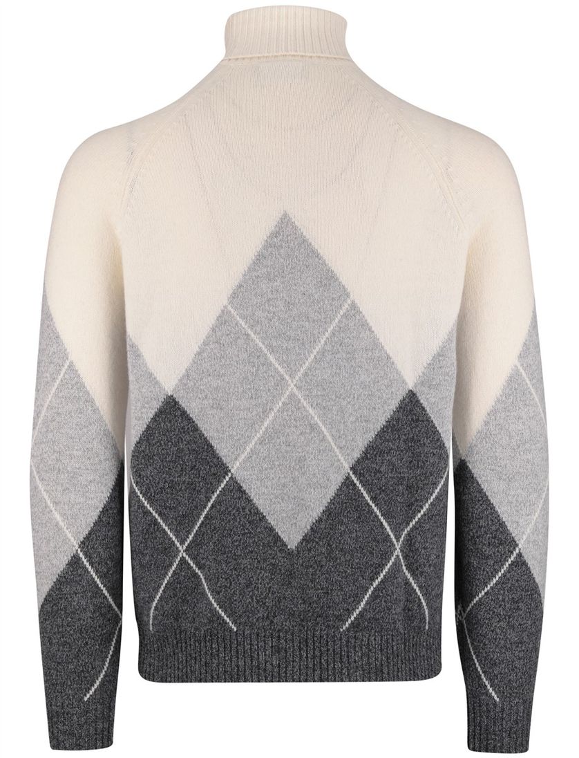 Born with appetite coltrui patroon creme geprint