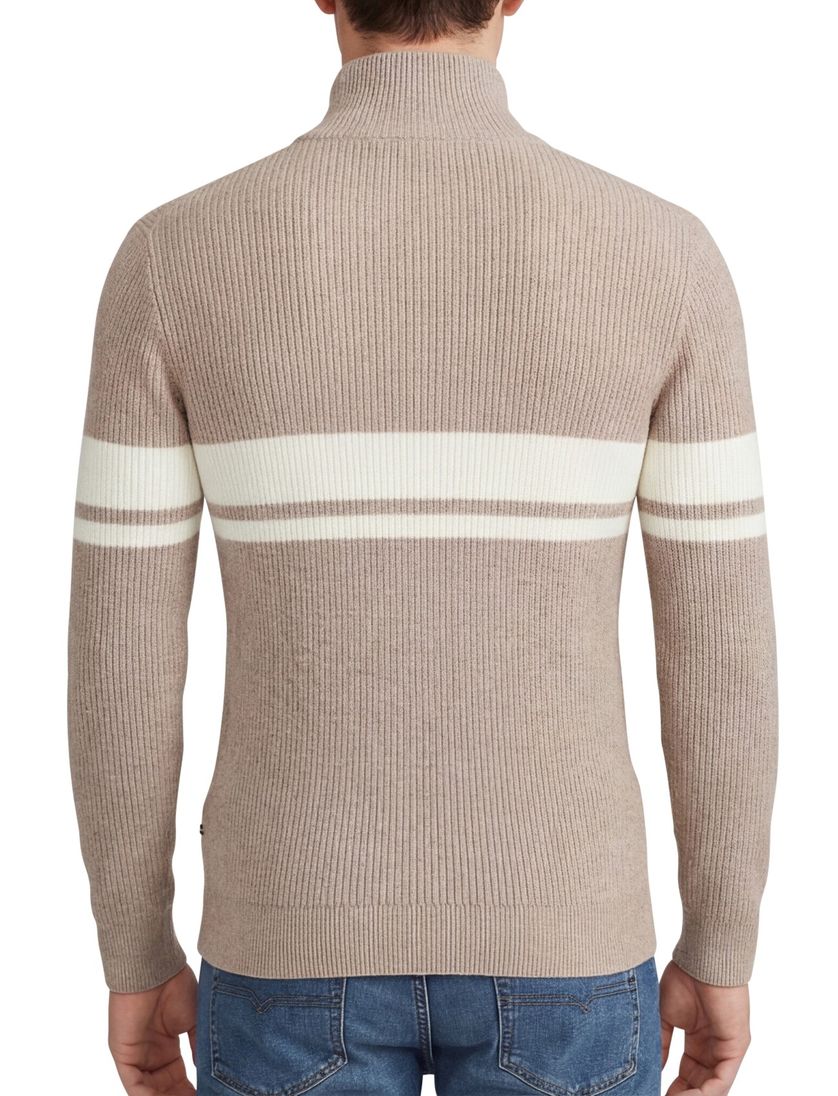 Half button Eben Born with Appetite bruin