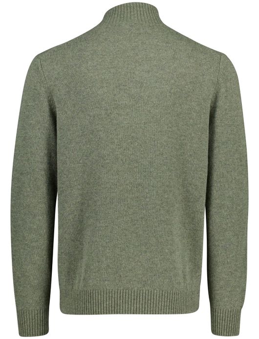 Born with Appetite trui Gregg mock groen