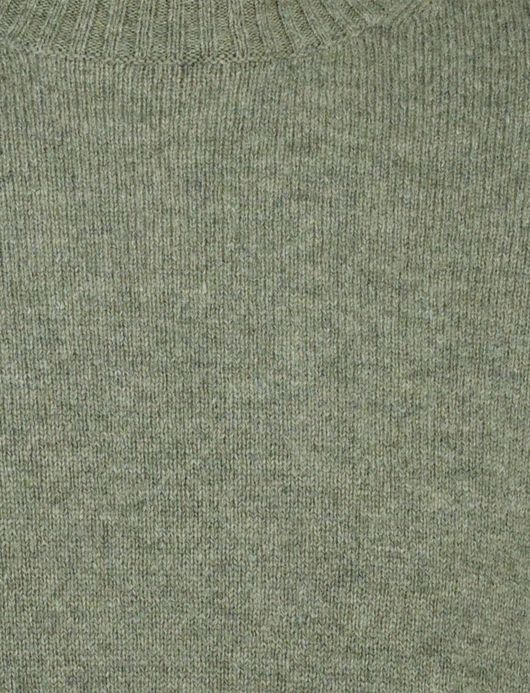 Born with Appetite trui Gregg mock groen