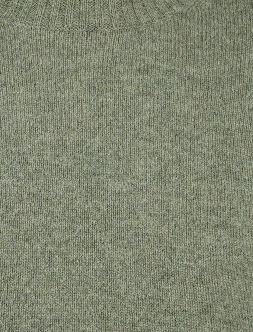 groene Born with Appetite trui Gregg mock