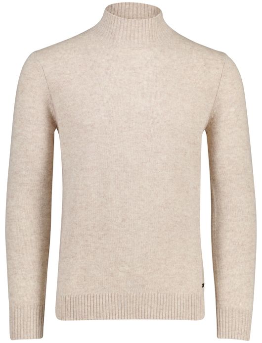 Born with Appetite Gregg mock trui beige