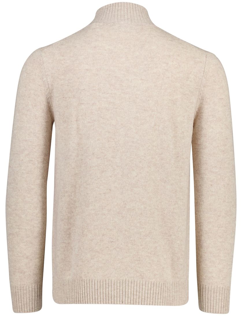 beige Born with Appetite Gregg mock trui