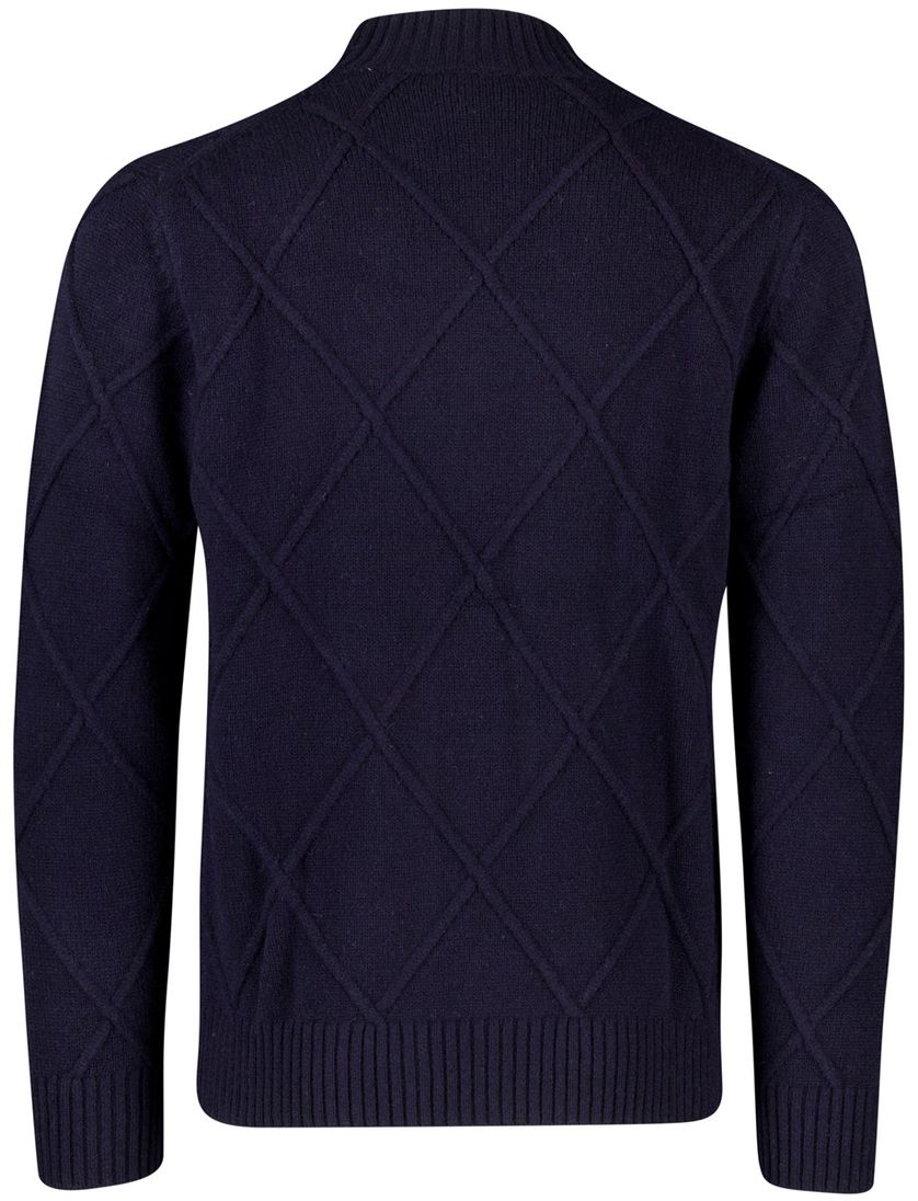 Born With Appetite turtleneck trui donkerblauw