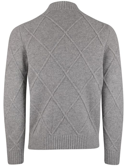 Born with Appetite Ivar trui 100% wol grijs