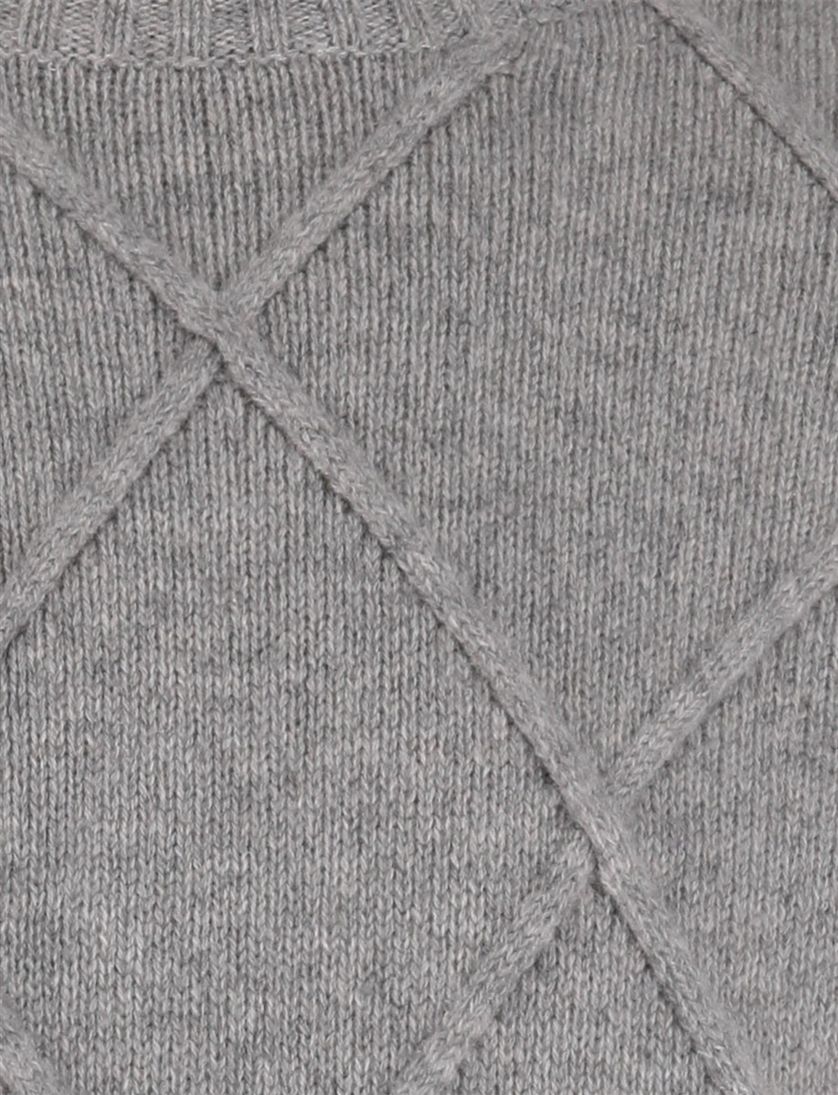 grijze Born with Appetite Ivar mock trui