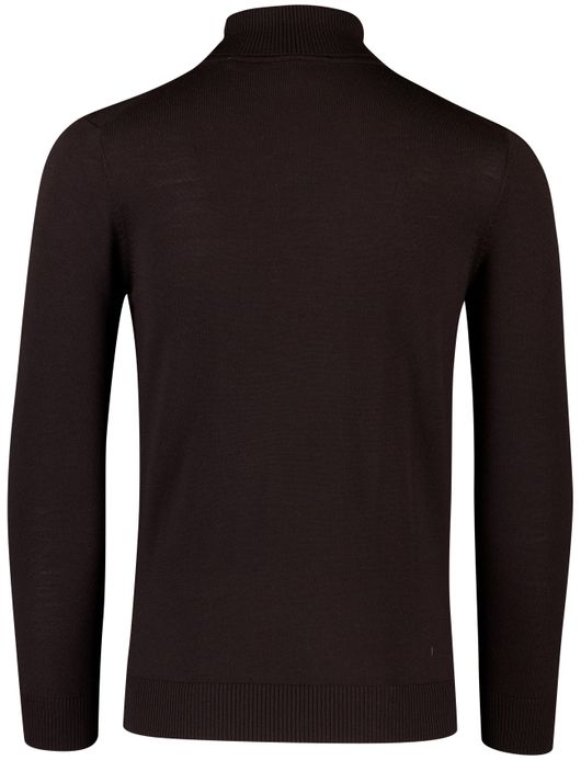 Born with appetite trui merinowol bruin