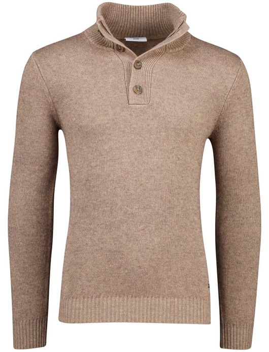 Born with Appetite Sutton half button bruin wol