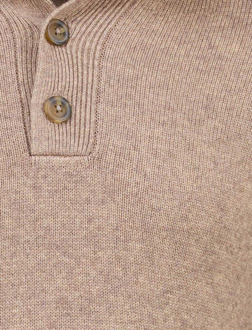 Sutton Born with Appetite half button bruin wol