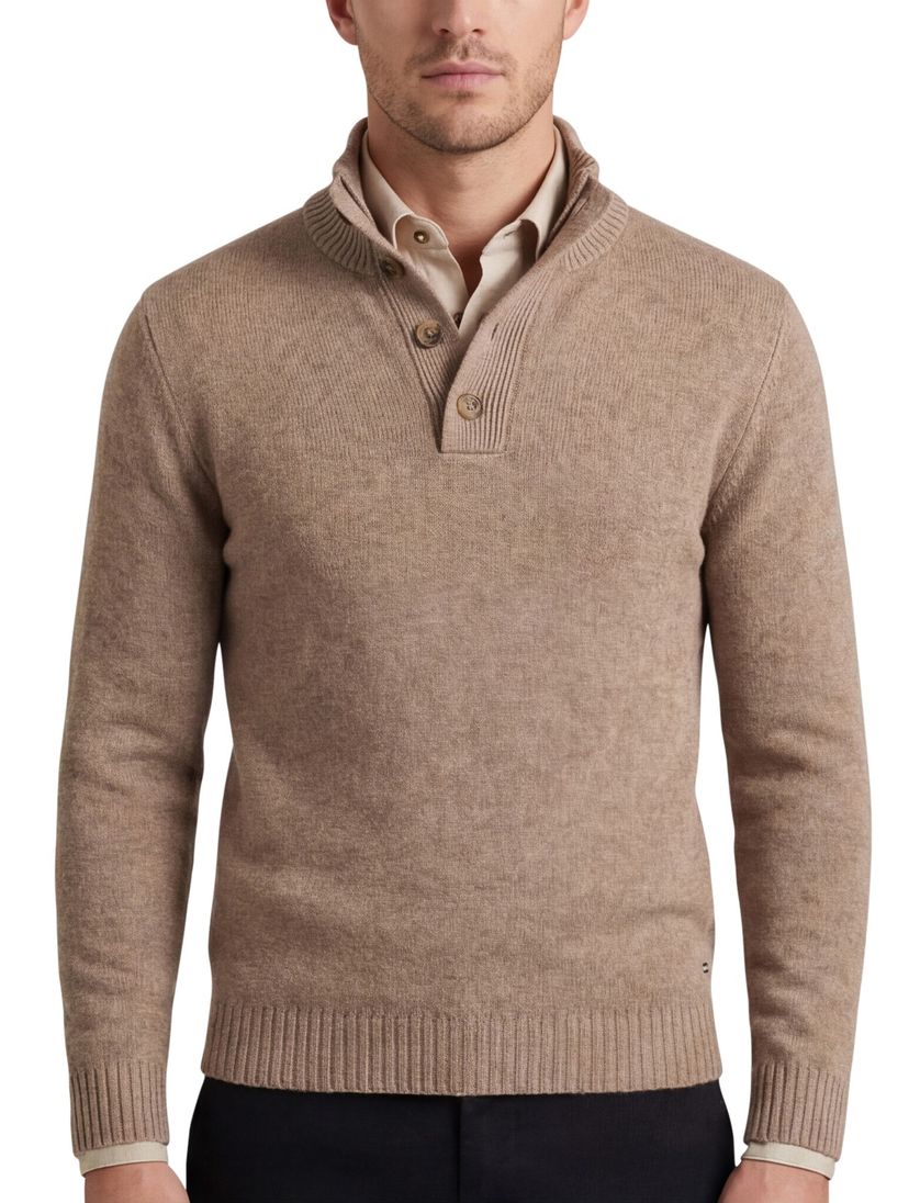 Sutton Born with Appetite half button bruin wol