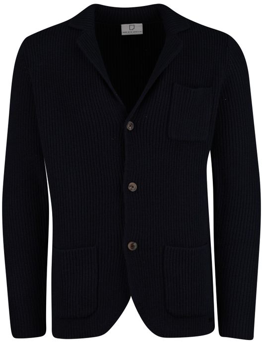 Born with Appetite gebreid vest navy