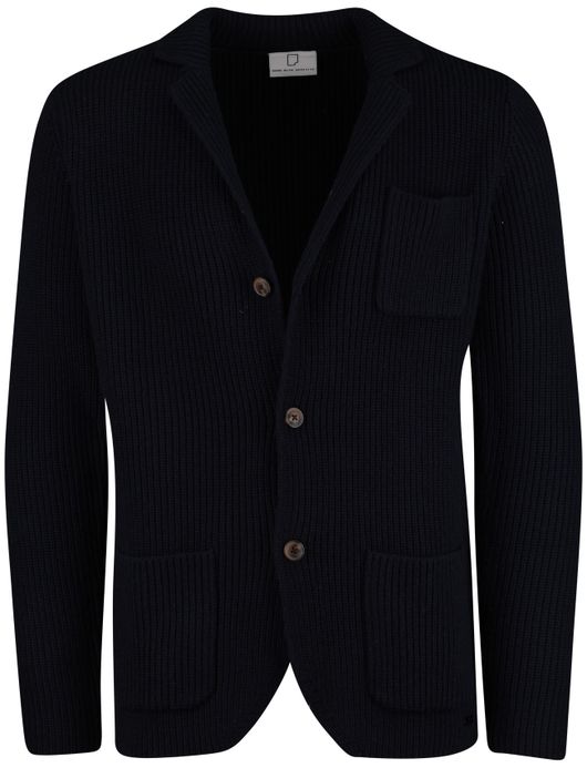 Born with Appetite gebreid vest navy