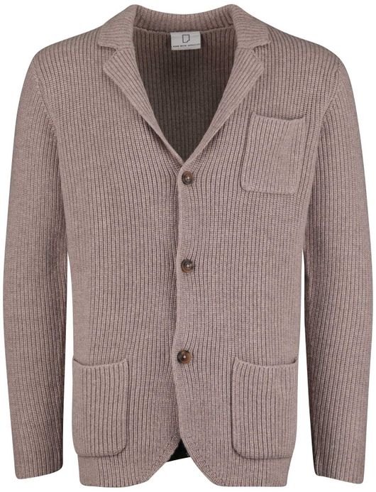 Born with Appetite Vest Terry beige gebreid