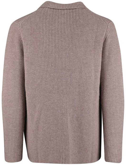 Born with Appetite Vest Terry beige gebreid