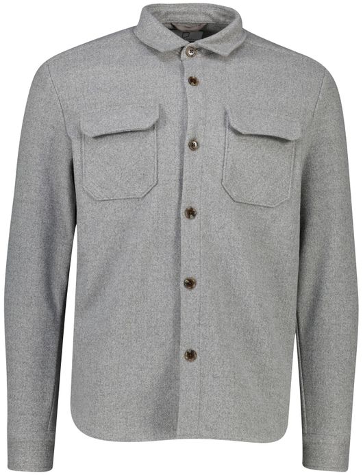 Born with appetite reggie overshirt grijs