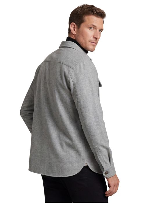 Born with appetite reggie overshirt grijs