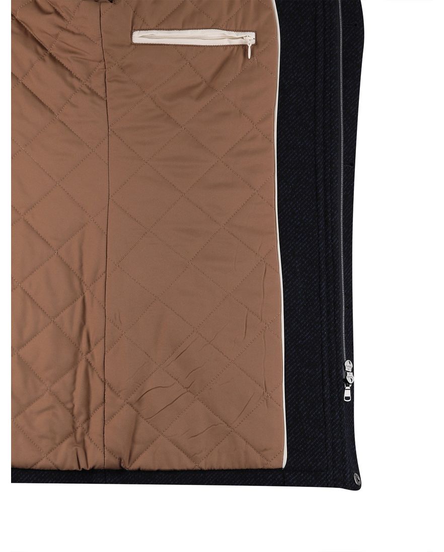 Born with appetite manteljas navy effen