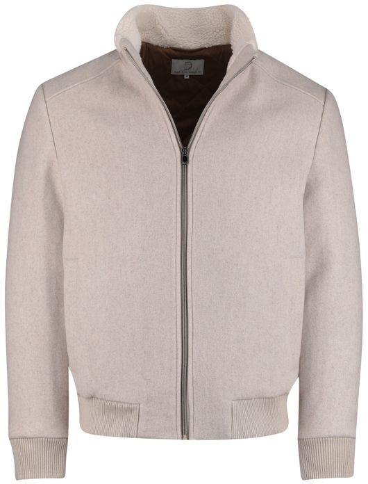 Born With Appetite tussenjas wol beige