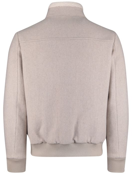 Born With Appetite tussenjas wol beige