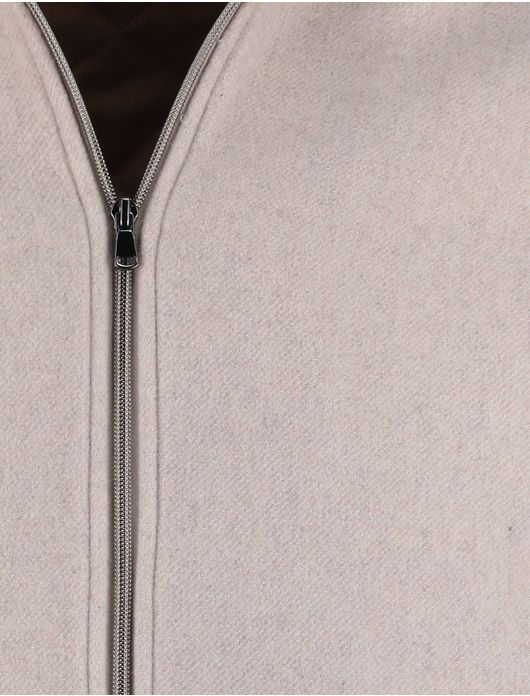 Born With Appetite tussenjas wol beige