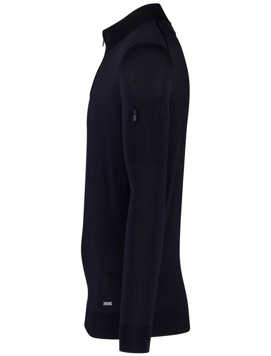 Born With Appetite knitted pullover navy