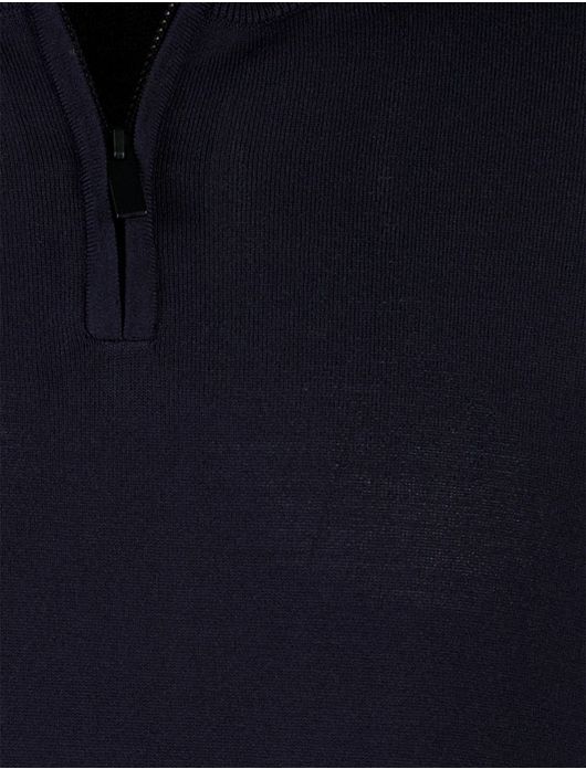 Born With Appetite knitted pullover navy