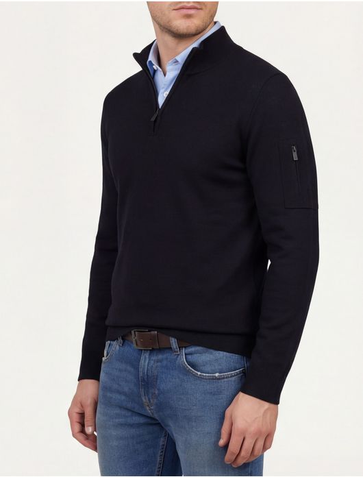 Born With Appetite knitted pullover zwart