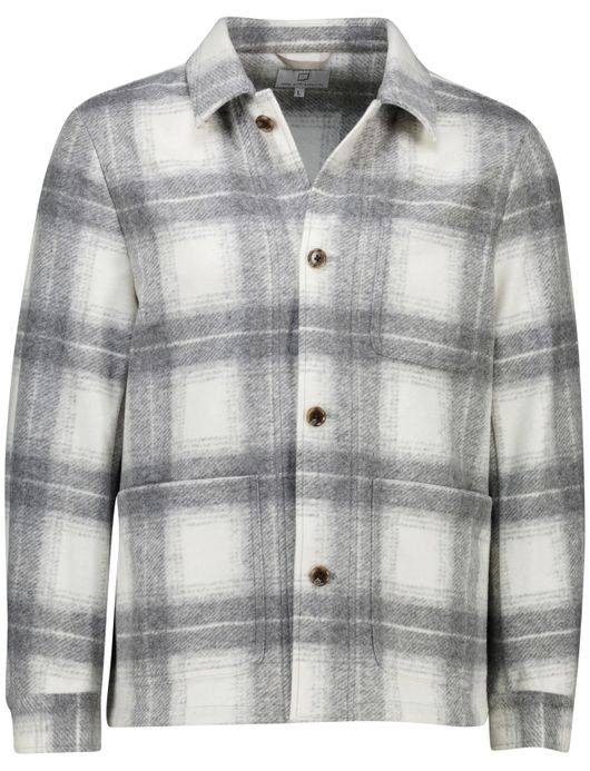 Born with appetite overshirt grijs