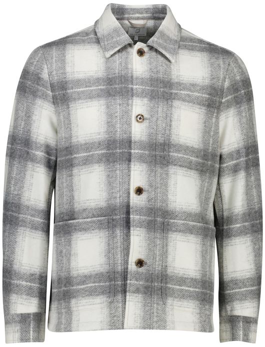 Born with appetite overshirt grijs