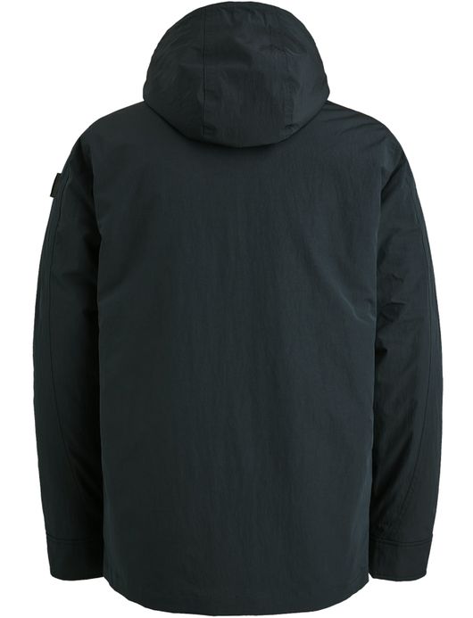 PME Legend Winterjas Donkerblauw Parka kort uitneembare voering