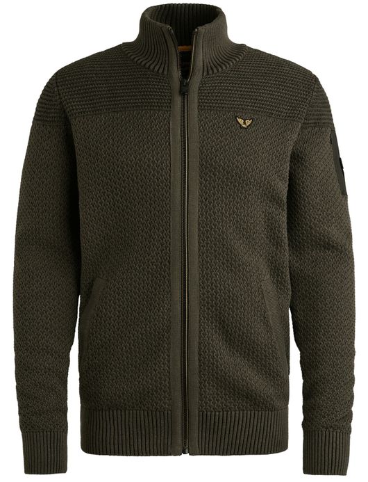 PME Legend vest groen effen