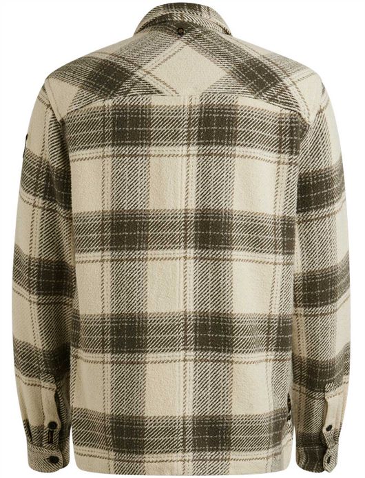 PME Legend overshirt bruin geruit