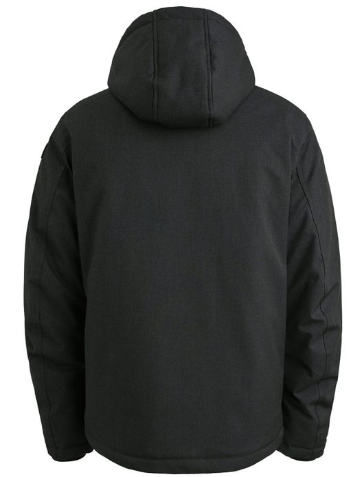 PME Legend winterjas zwart effen