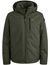 PME Legend winterjas groen effen