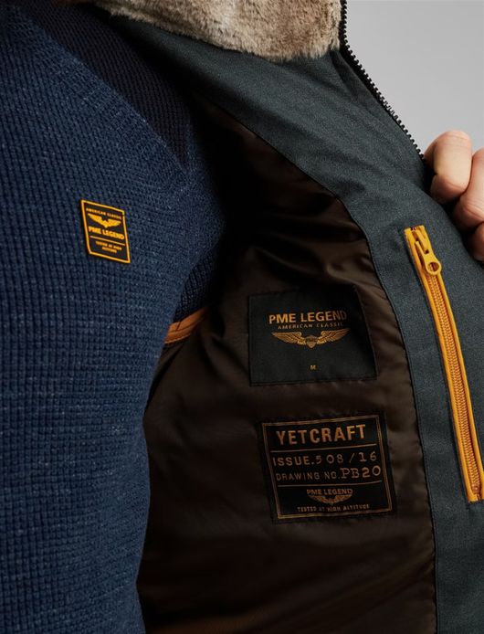 winterjas blauw PME Legend