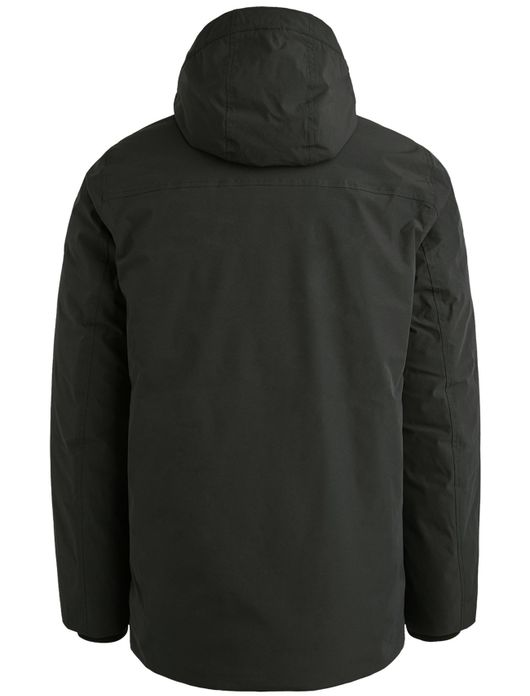 Vanguard parka zwart met capuchon