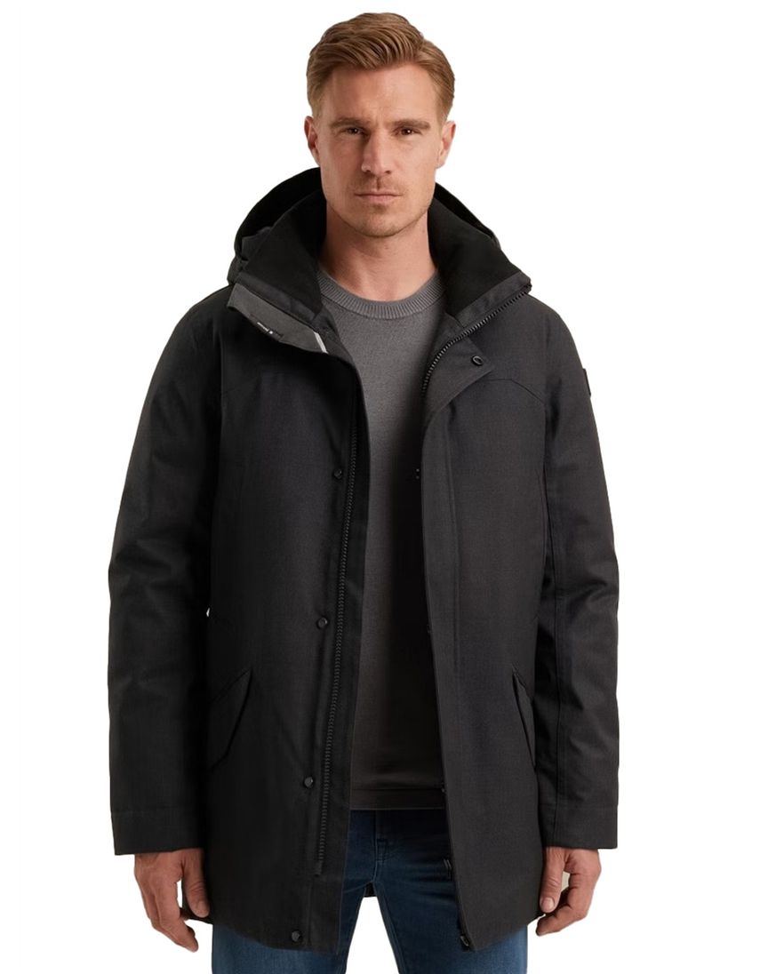 Parka winterjas Vanguard grijs normale fit