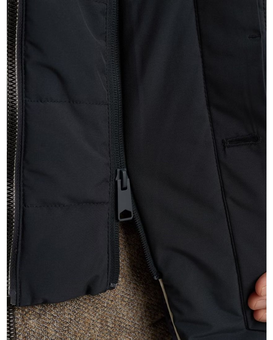 Vanguard Winterjas Donkerblauw dubbele borstzak