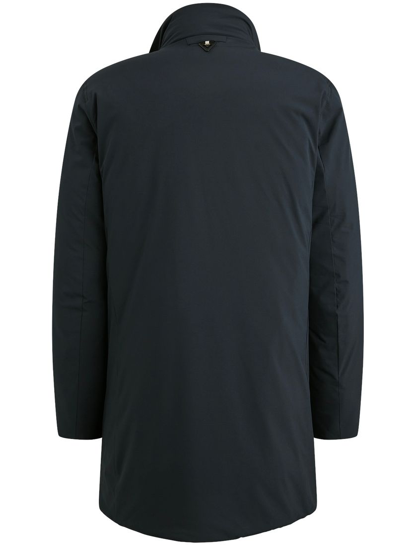 Winterjas Vanguard Donkerblauw dubbele borstzak