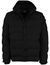 Cast Iron winterjas effen zwart capuchon normale fit