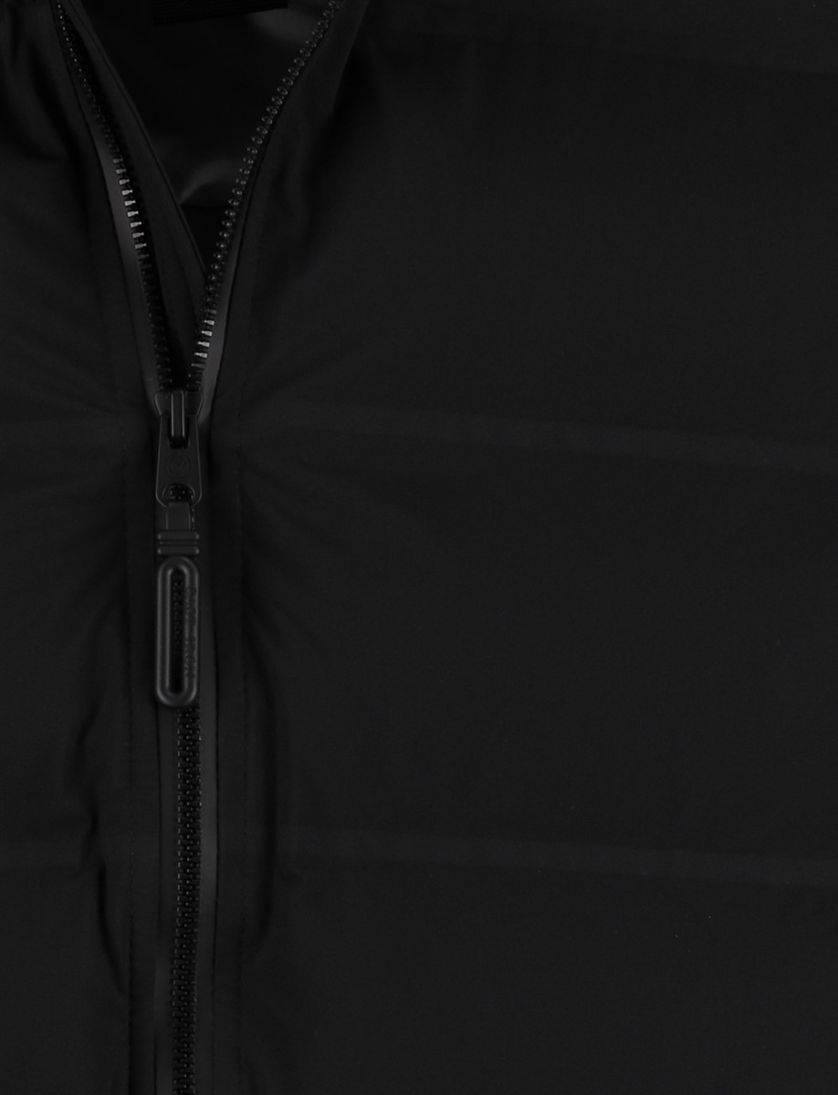 Cast Iron winterjas zwart gewatteerd normale fit