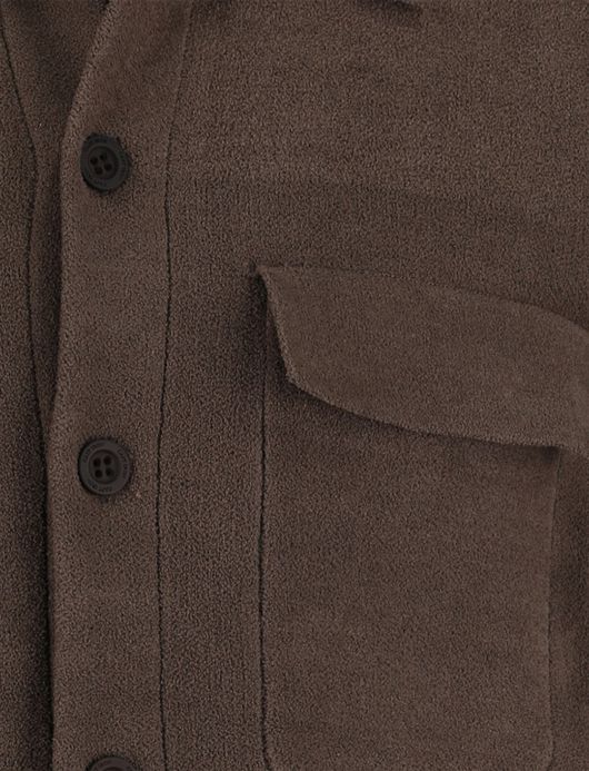 Cast Iron overshirt groen polyester