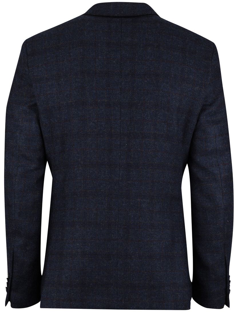 wollen colbert Magee donkerblauw