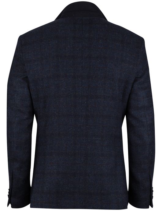 geruiten colbert Magee wol