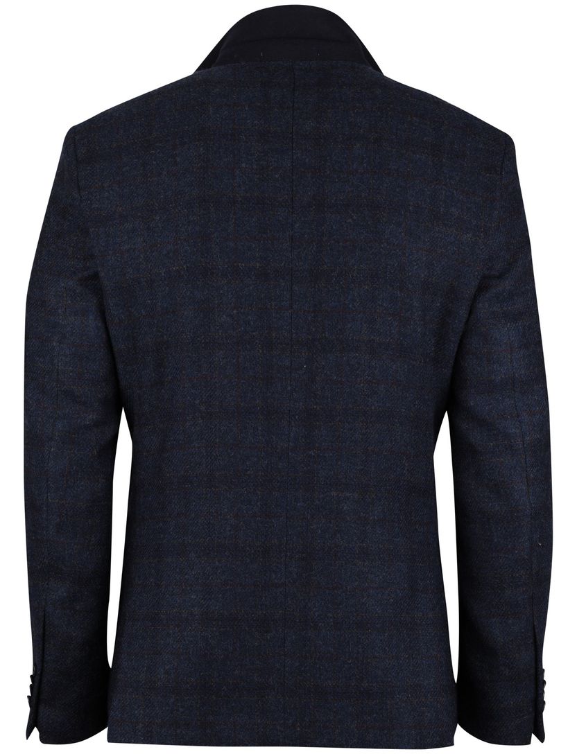 wollen colbert Magee donkerblauw