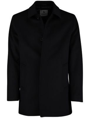 Magee Magee manteljas donkerblauw effen